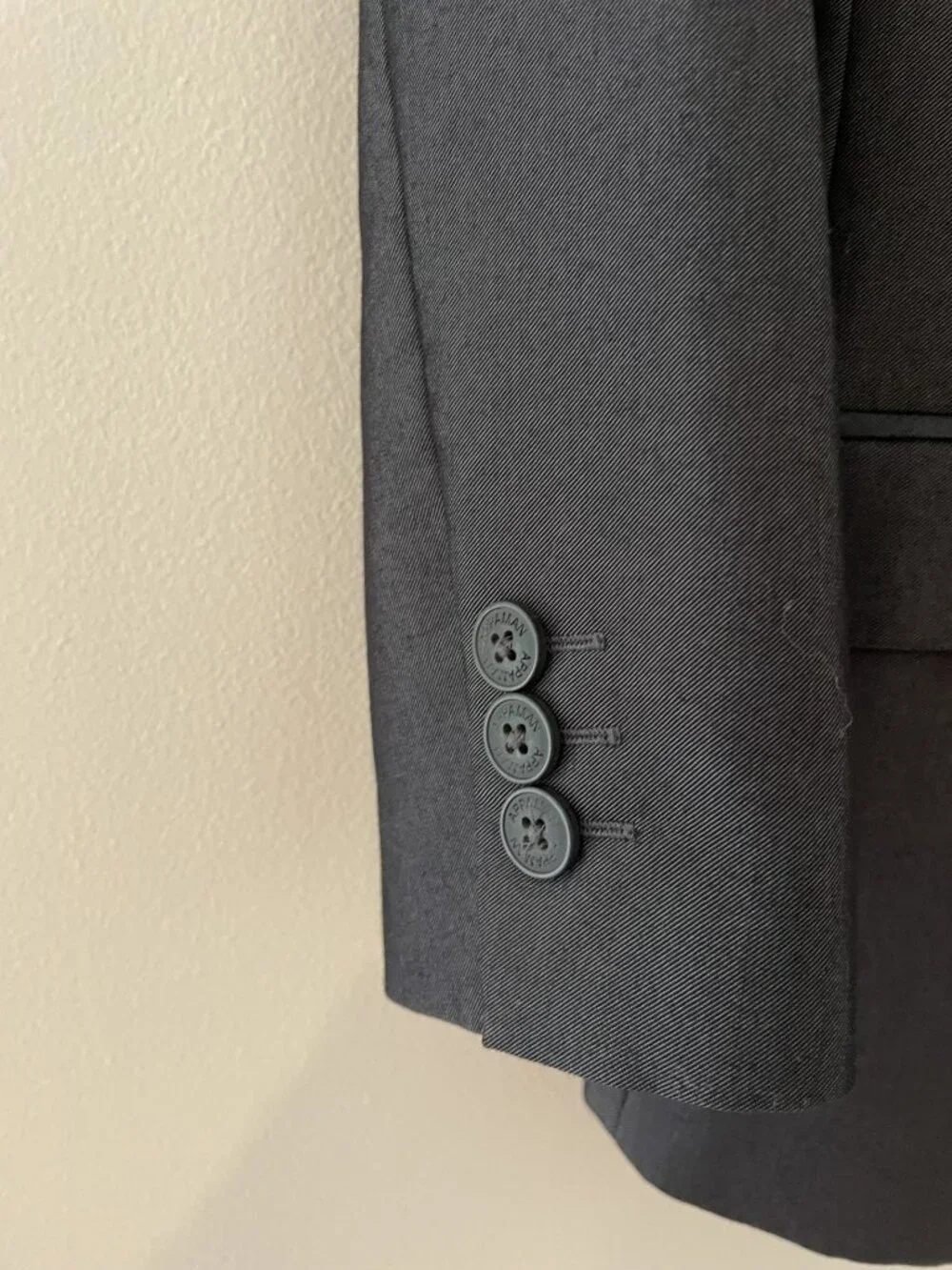 Appaman Fine Tailoring Jacket Black boys size 8 Blazer, fully lined